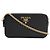 Saffiano Bolso de hombro con cadena Prada en Black - vista 2