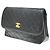 Chanel Chanel Matelassé Cuir Noir Black leather medium - vue 2