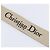 Bandoulière brodée en toile avec logo Christian Dior Thin - vue 5