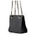 Borsa a tracolla Chanel Matelassé in pelle di agnello nera - vista 2