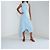 Stella Mc Cartney Stella McCartney Asymmetrisches Rippstrickkleid - Hellblau - Ansicht 2