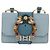 Miu Miu Madras Crystal Buckle Leather Small