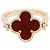 Van Cleef & Arpels Alhambra Reversible Guilloché 1P Diamantring - Ansicht 4