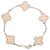 Bracciale Van Cleef & Arpels Vintage Alhambra Opale Rosa 5P - vista 2