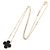 Van Cleef & Arpels Vintage Alhambra Onyx Halskette - Ansicht 2