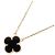 Van Cleef & Arpels Vintage Alhambra Onyx Halskette