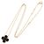 Van Cleef & Arpels Vintage Alhambra Onyx Halskette - Ansicht 2