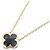 Van Cleef & Arpels Pure Alhambra Onyx Halskette
