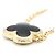 Van Cleef & Arpels Pure Alhambra Onyx Halskette - Ansicht 5