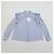 Chloé Blusa plissada de seda Arctic Ice - vista 4