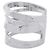 Hermès Brazalete Hermes Clou de H Plata - vista 2