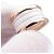 Bulgari Bvlgari B.zero1 Ring mit 4 Bändern aus Keramik und Roségold - Ansicht 5