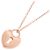 Autre Marque Collana Heart Lock di Tiffany & Co. in oro rosa 18K