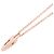 Autre Marque Collana Heart Lock di Tiffany & Co. in oro rosa 18K - vista 2