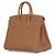 Hermès Borsa Hermes Birkin 25 in pelle Togo Gold - vista 2