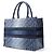 Borsa Book Tote in denim Christian Dior - vista 2