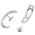 Hermès Pendientes Hermes Chaine d'Ancre Punk Anchor - vista 3