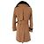 Abrigo de lana beige The Kooples - vista 4