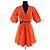 Vestido de algodão laranja Jonathan Simkhai XS
