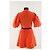 Vestido de algodão laranja Jonathan Simkhai XS - vista 4