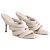 Iro leather heels ecru - view 3