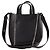 Iro Schultertasche aus schwarzem Leder - Ansicht 3