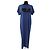 Abito Iro in cotone blu navy