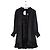 Vestido Zest de seda preto Iro