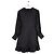 Vestido Zest de seda preto Iro - vista 3