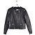 Sandro Black Leather Jacket