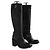 Botas de piel negra Free Lance - vista 3