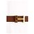 Cinturón Hermès de cuero marrón talla M - vista 2