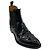 Church's Stivaletti Chelsea Church Black Patent Wingtip Brogue