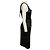 L'Agence Black Idy Button Front Faux Leather Midi Dress - Ansicht 2
