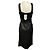 L'Agence Black Idy Button Front Faux Leather Midi Dress - Ansicht 3