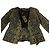 Gucci Runway Blazer Jacke mit Python-Print Olive Green / Black mit Gürtel - Ansicht 6