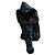 Burberry Prorsum Blue / Black Samt-Jacquard-Jacke mit Pelzbesatz - Ansicht 2
