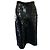 Gonna di paillettes nera Herve Leger - vista 3