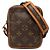 Louis Vuitton Monogram Mini Danube Crossbody Bag braun