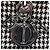 Borsa Lady Dior Satchel Medium in tweed nero con frange e motivo pied-de-poule - vista 5