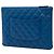 Clutch Chanel Medium Quilted Lambskin O Case Azul - vista 2