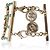 Gabrielle Bracciale in pelle color teal placcato oro Chanel 2018 - vista 2
