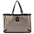 Gucci GG Crystal Abbey D Ring Tote Beige