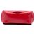 Bamboo Borsa a mano Satchel Gucci Mini Lady Lock in pelle di vitello lucida rossa con bambù - vista 3