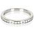 Tiffany & Co. Platin-Band mit diamantbesetztem Kanalschliff