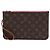 Pochette Louis Vuitton Monogram Neverfull MM Marrone