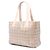 Borsa Tote Chanel New Travel Line in nylon beige - vista 2