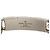 Bracciale a catena Monogramme in ottone argentato Louis Vuitton - vista 4