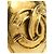 Orecchini a clip ovali placcati oro Chanel CC Gold - vista 5