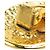 Orecchini a clip ovali placcati oro Chanel CC Gold - vista 7